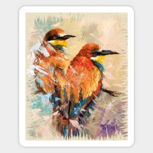 Spring birds Magnet